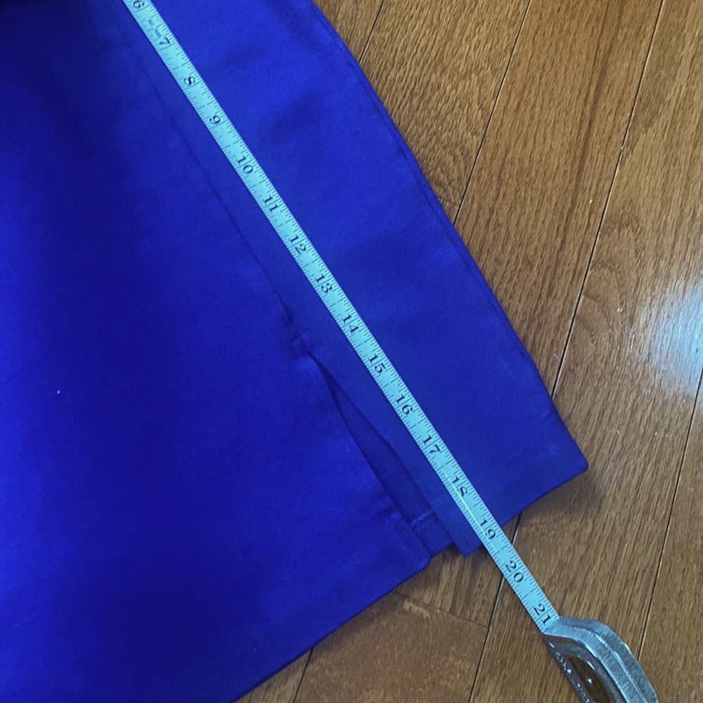 Royal Blue pull on skirt - Picture 5 of 7